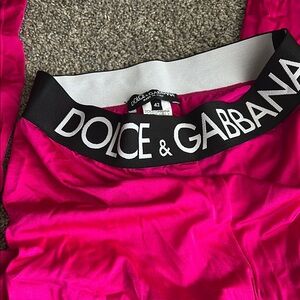 Dolce & Gabbana Pink Leggings